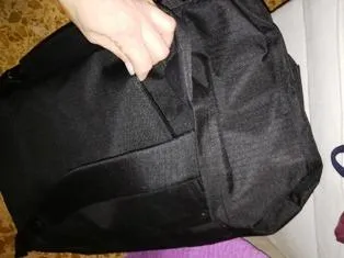 Leone1947 borsone sportivo nero 70 litri antistrappo zaino