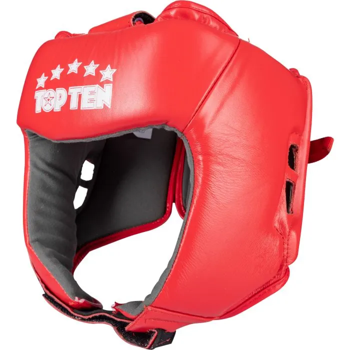 TOP TEN Competition casco boxe pelle bovina