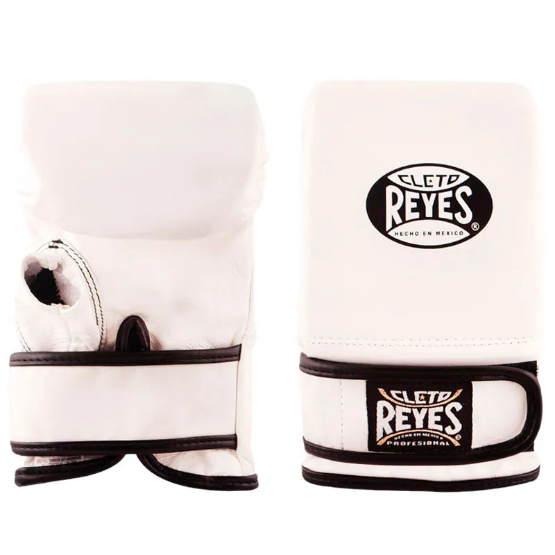 Cleto Reyes Guanti Sacco Pelle Velcro Rossi