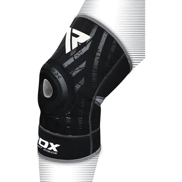 RDX K2 Ginocchiera Neoprene Stabilizzante Grigia