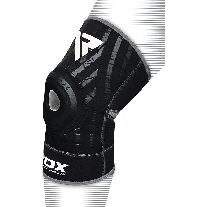 RDX K2 Ginocchiera Neoprene Stabilizzante Grigia