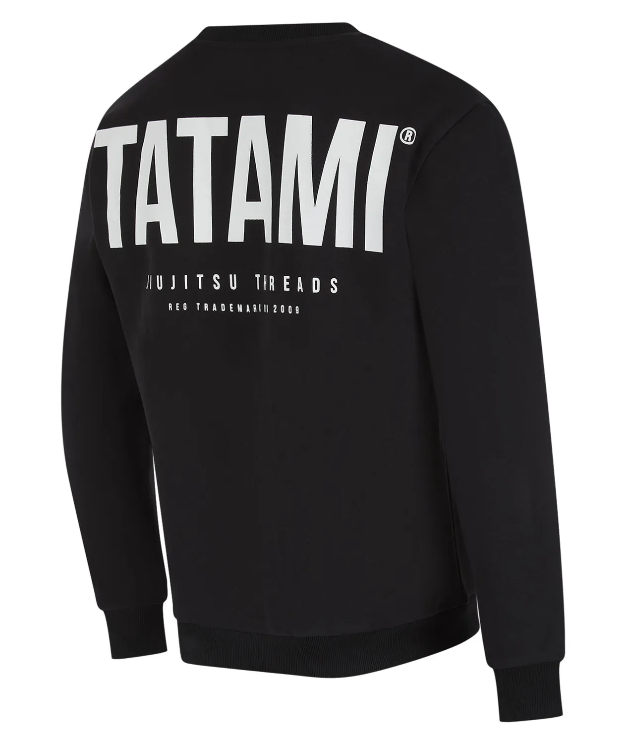 Tatami Fightwear Threads Felpa Uomo Nera Girocollo