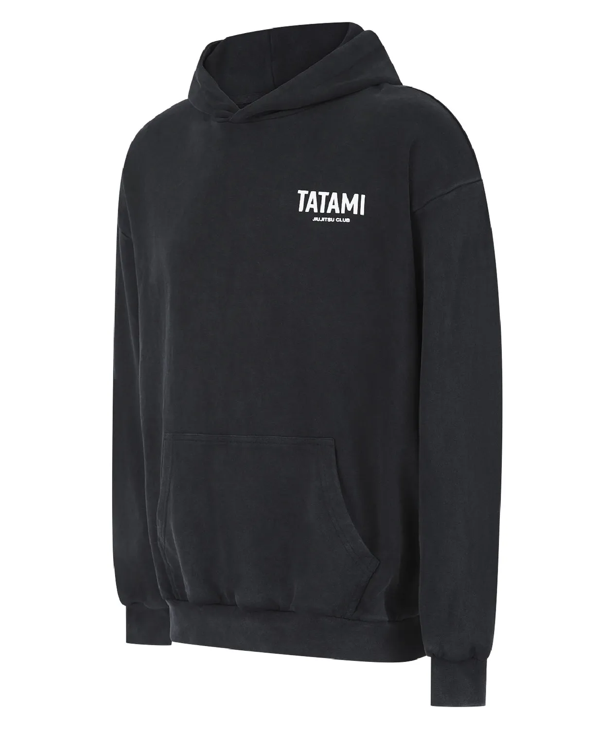 Tatami JJ Club Stonewashed Hoodie felpa grigia cotone