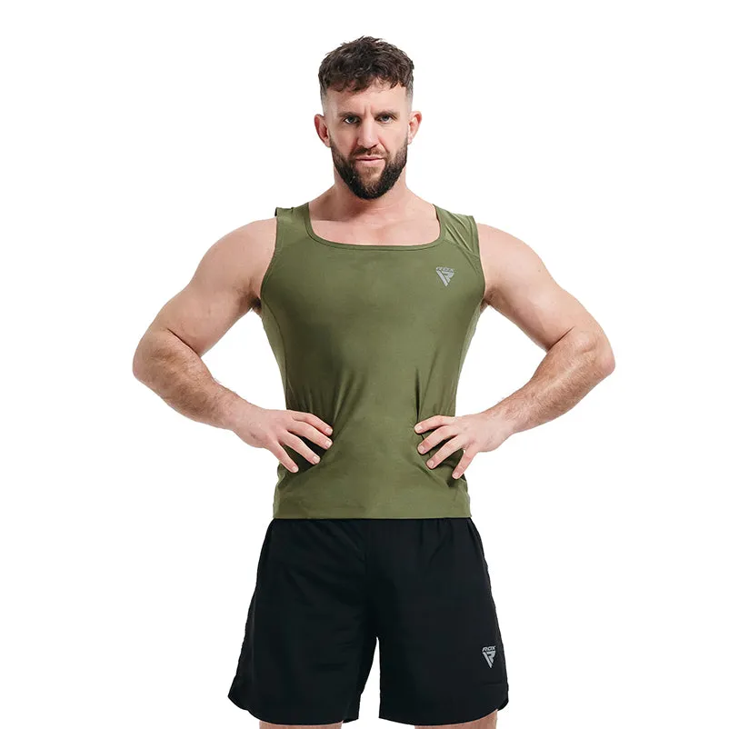 RDX M1 gilet sauna uomo senza cerniera sudorazione