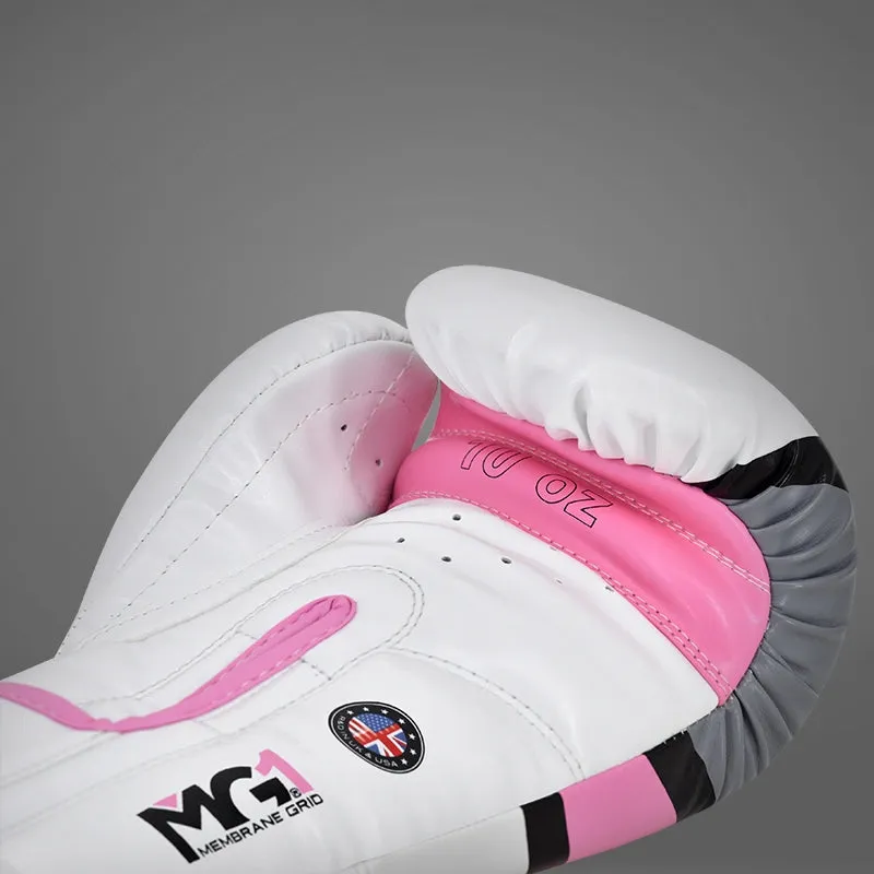 RDX F7 Ego guanti boxe donna rosa 8oz pelle
