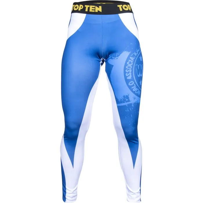 TOP TEN WAKO Stretch leggings fitness elasticizzati