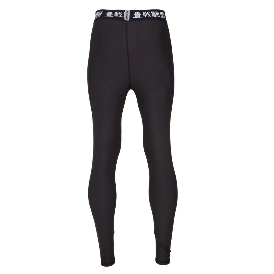 Tatami Nova Spats Leggings Uomo Neri Elasticizzati