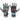 RDX T4 Grips Palestra Neoprene Presa Silicone Polso