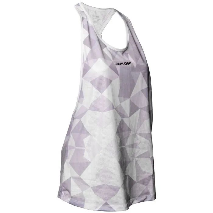 TOP TEN PRISM tank top fitness elasticizzato