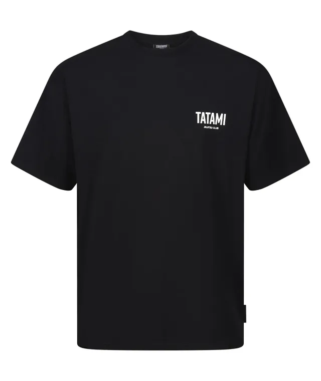 Tatami Fightwear JJ Club Oversized maglietta nera cotone