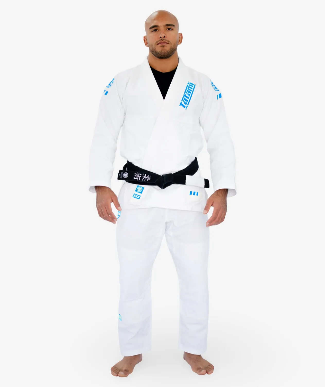 Tatami Pro Series Kimono BJJ Bianco Azzurro Leggero IBJJF