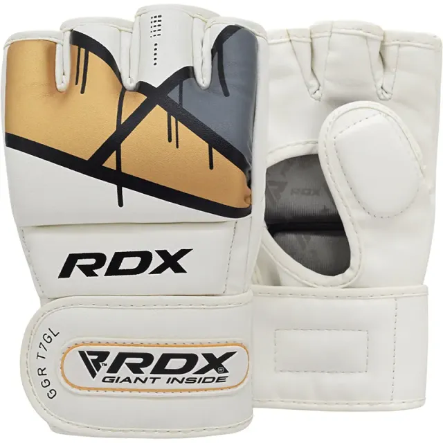 RDX T7 Ego Guanti MMA Grappling Pelle Resistente