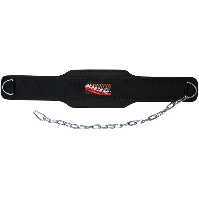RDX 6DP Cintura Zavorra Nera con Catena