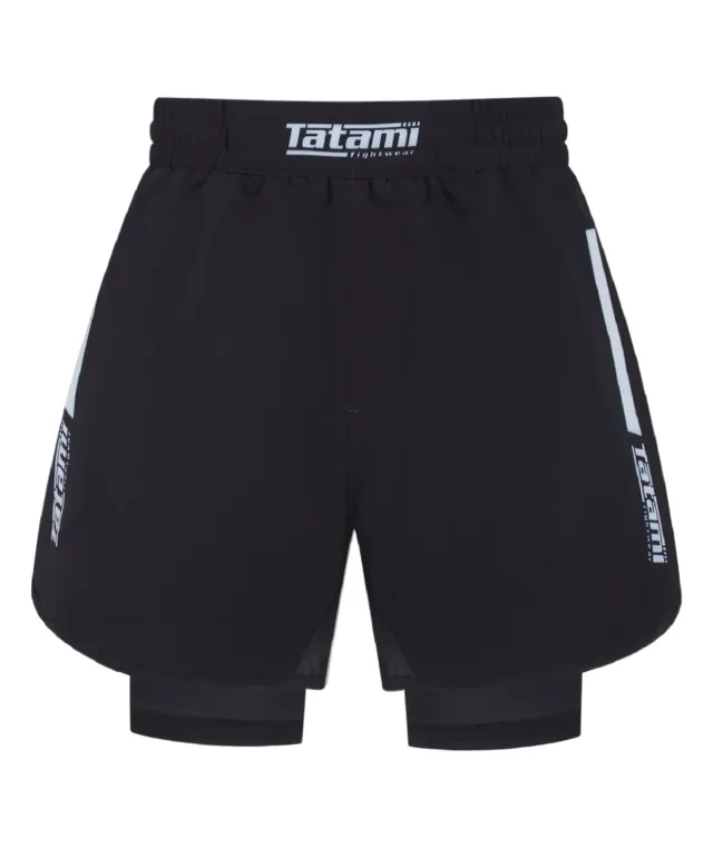 Tatami Fightwear Everyday Hybrid shorts donna neri compressivi