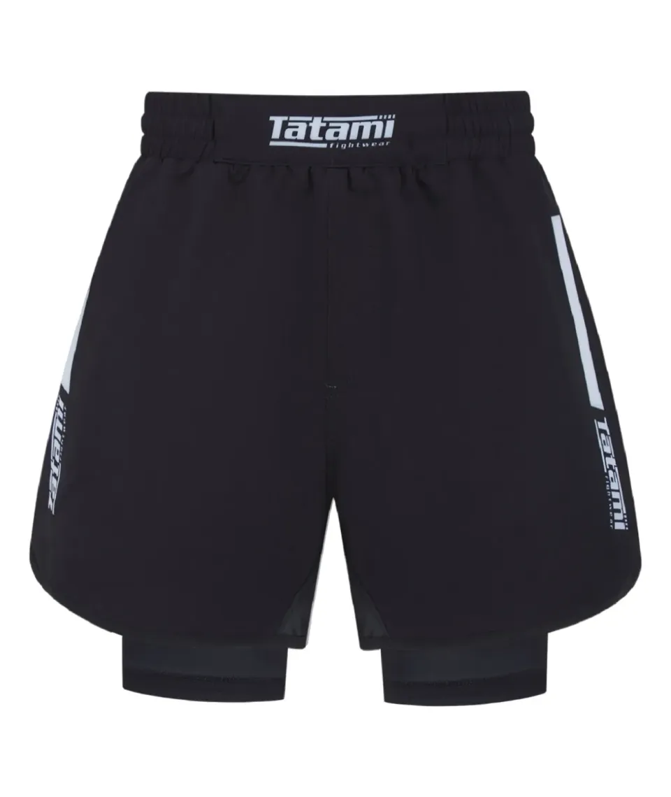 Tatami Fightwear Everyday Hybrid shorts donna neri compressivi