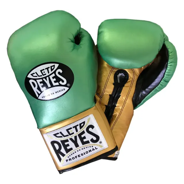 Cleto Reyes WBC guanti boxe 8 oz pelle lacci