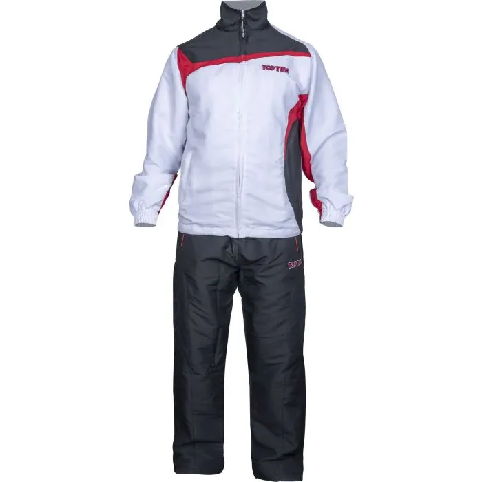 TOP TEN Premium Class tuta pantaloni neri poliestere