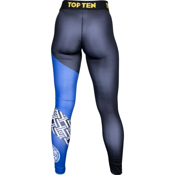 TOP TEN WAKO Icon leggings training elasticizzati donna