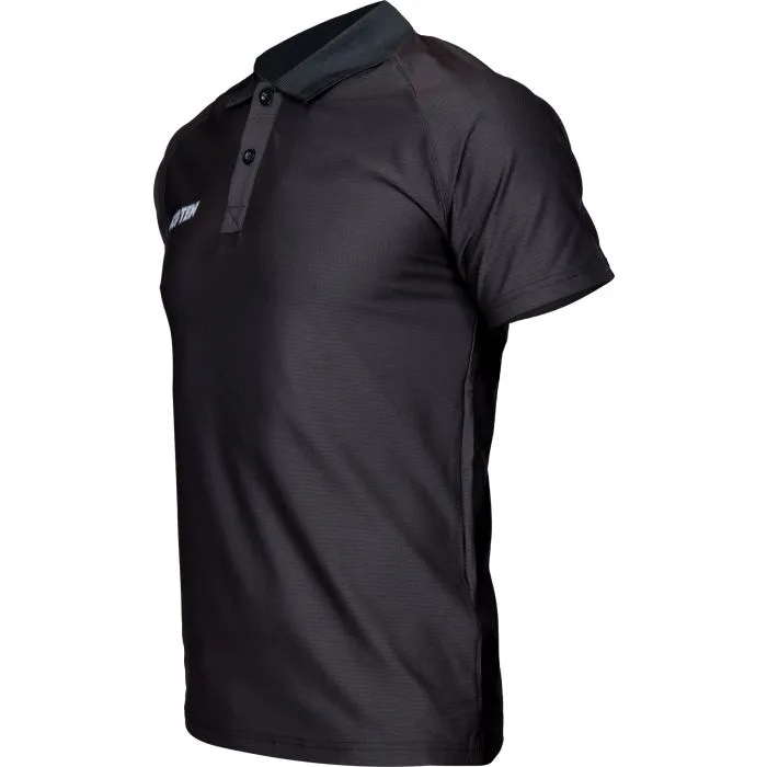 TOP TEN Slate polo shirt kickboxing elasticizzata