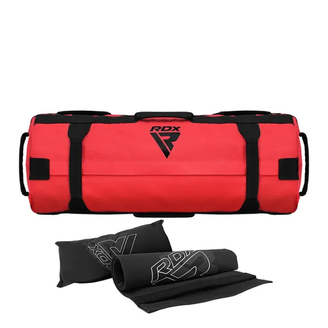 RDX Fitness Sacco Sabbia Allenamento Nero 25-75 lbs Impermeabile