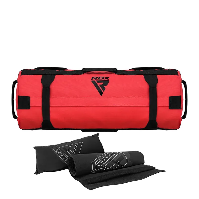 RDX Fitness Sacco Sabbia Allenamento Nero 25-75 lbs Impermeabile