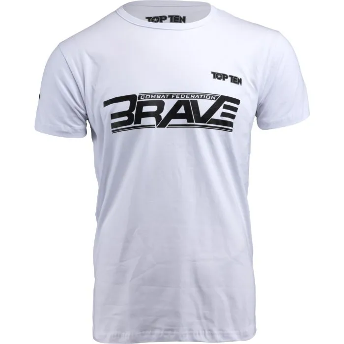 Top Ten MMA Brave t-shirt cotone uomo
