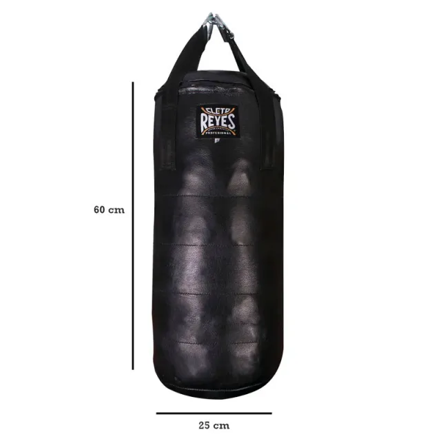 Cleto Reyes sacco boxe schivate pelle 60x25 cm