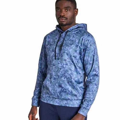 Leone1947 Urban Fighter ABX409 felpa camo blu verde S