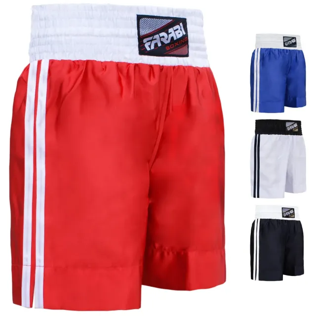 Farabi Pro Pantaloncini boxe rossi XS allenamento