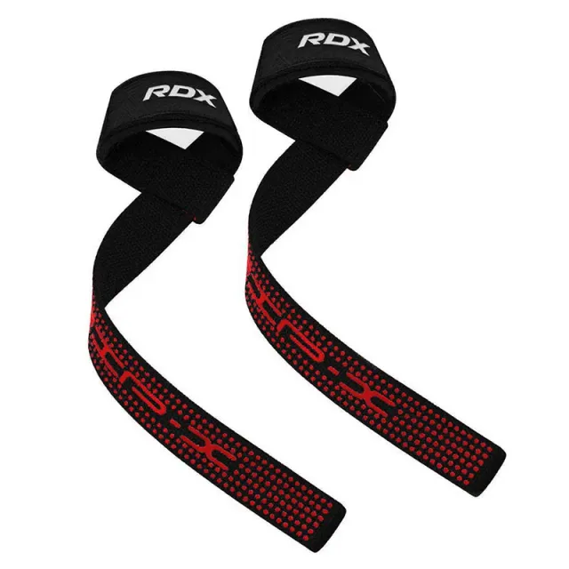 RDX S4 Cinghie Sollevamento Pesi Cotone Presa Salda