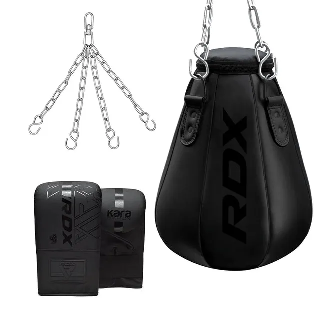 RDX Sacco da Boxe a Goccia Maize Nero sintetico
