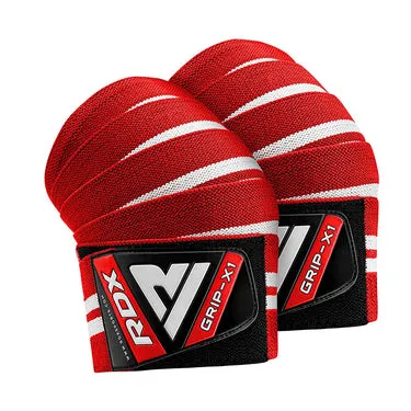 RDX K4 Knee Wraps Fasce Ginocchio Powerlifting Elastiche