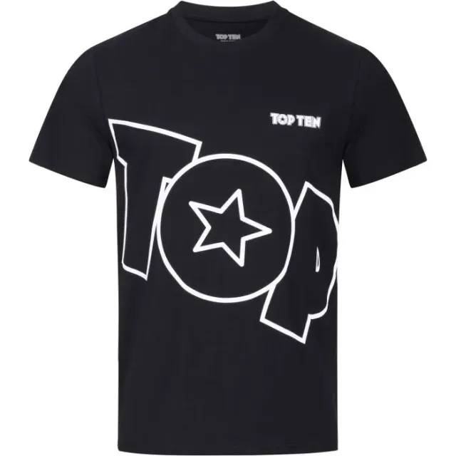 TOP TEN Climax t-shirt cotone elasticizzata fitness