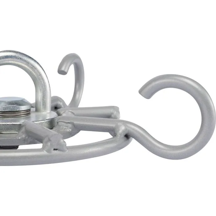TOP TEN Quad Pro System sospensione sacco boxe argento acciaio