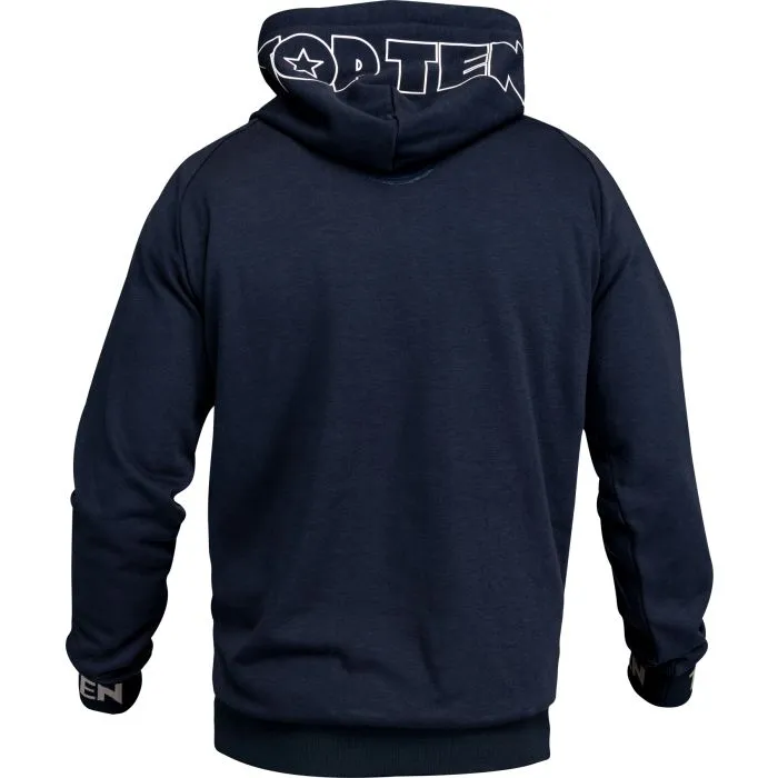 TOP TEN Score felpa cappuccio cotone fitness