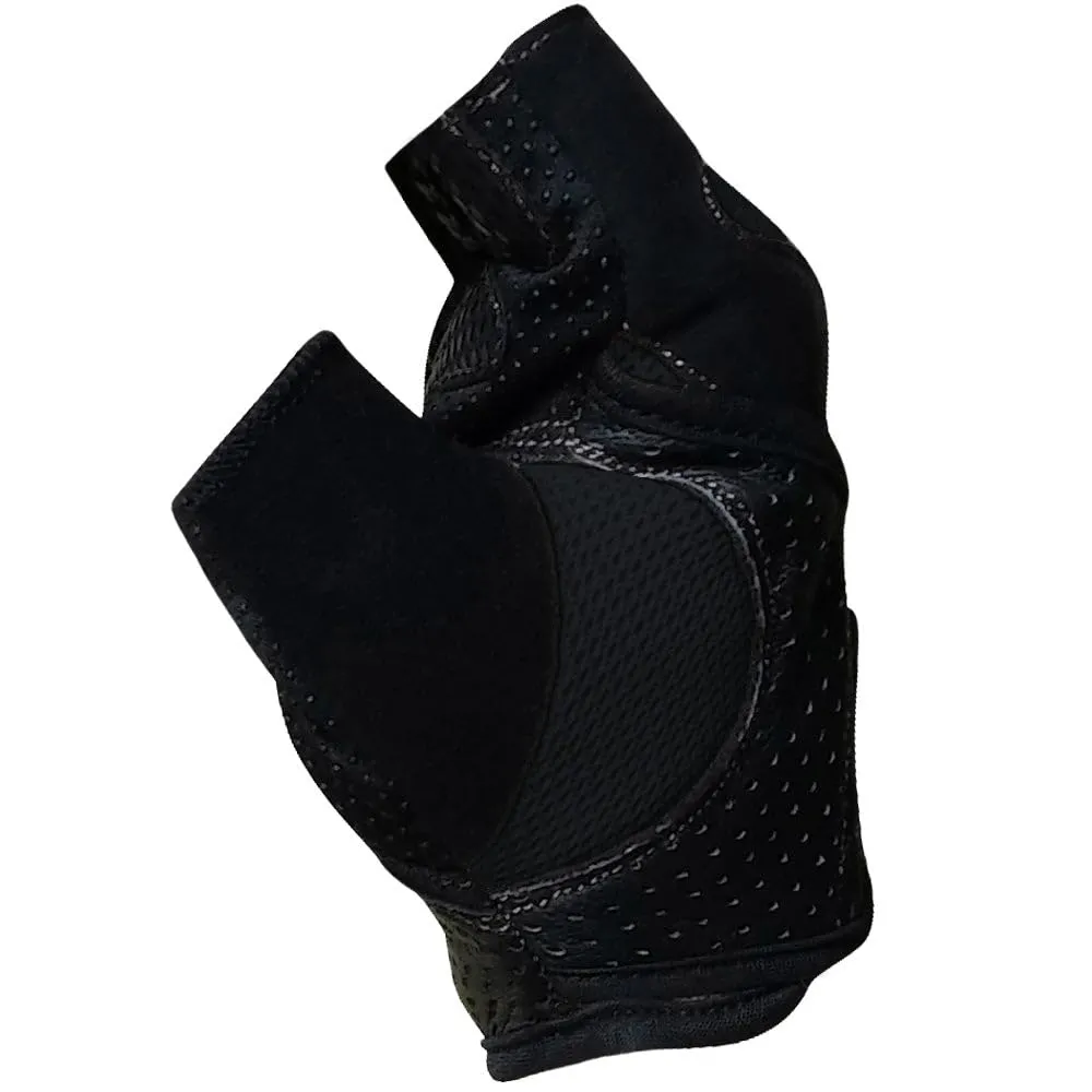 Meister Fit Grip Guanti Palestra Donna Nero Rosa S Antiscivolo