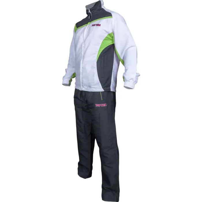 TOP TEN Premium Class tuta pantaloni neri poliestere