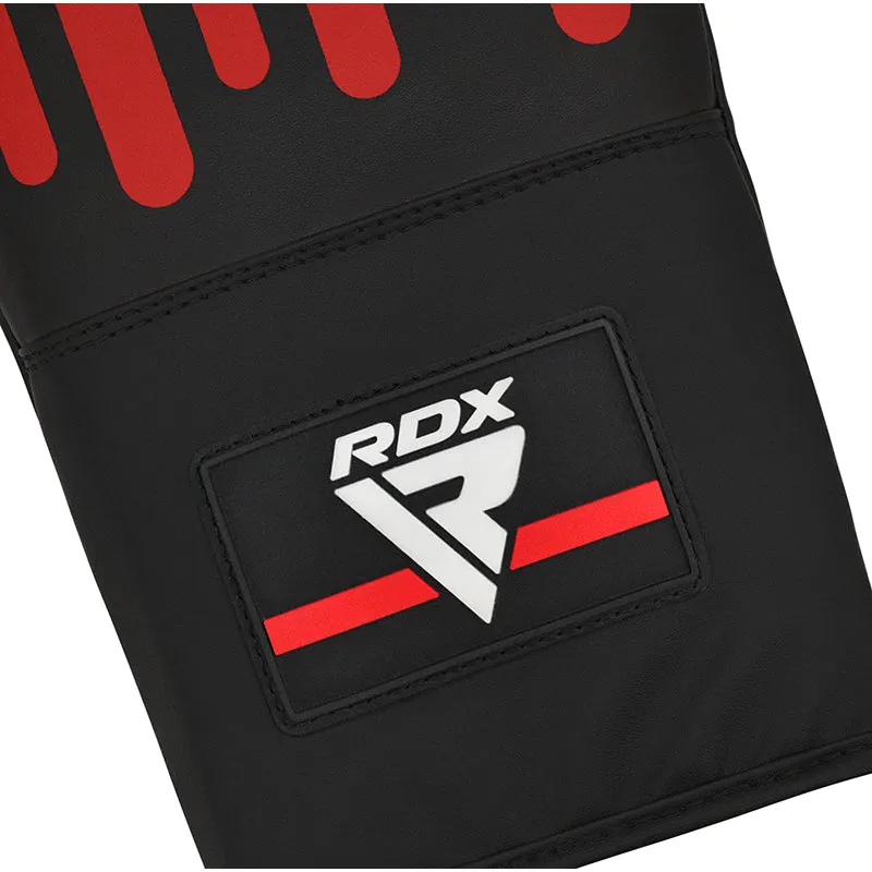 RDX F9 Guanti Sacco Rosso Nero Maya Hide