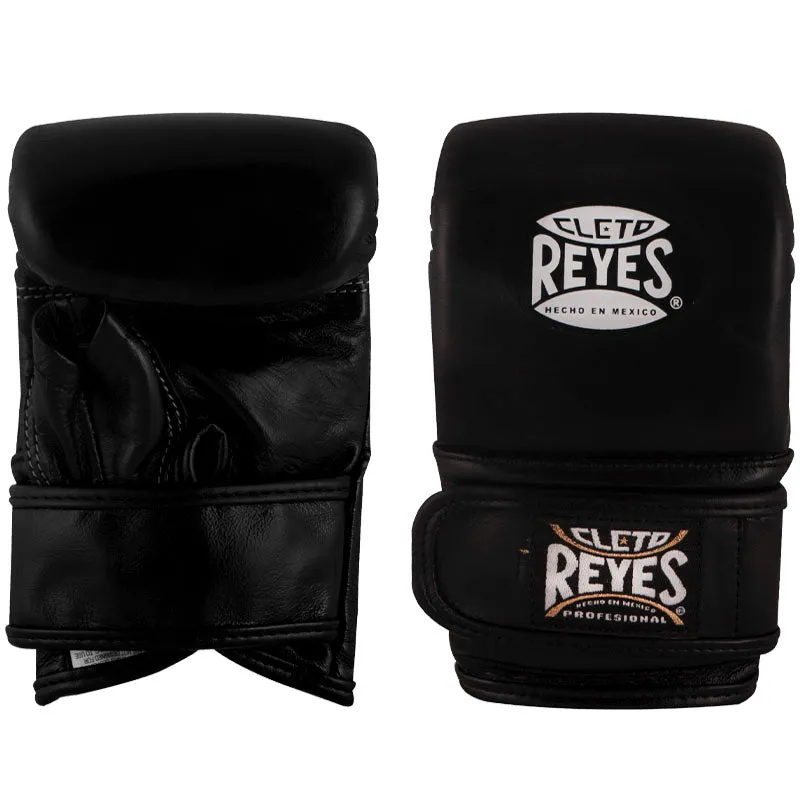 Cleto Reyes Guanti Sacco Pelle Velcro Rossi
