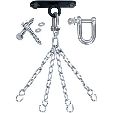 RDX PC Catena Sacco da Boxe 4 Ganci 100kg Acciaio