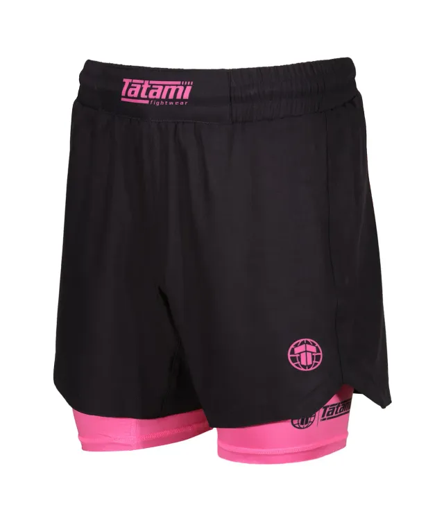 Tatami Dual Layer pantaloncini rosa 2 in 1