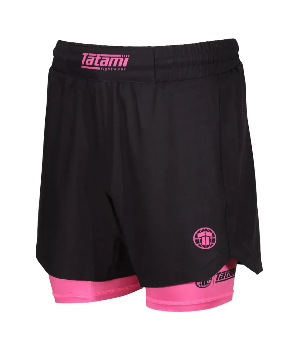 Tatami Dual Layer pantaloncini rosa 2 in 1
