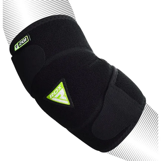 RDX E201 Gomitiere Fitness Doppio Cinturino Nera