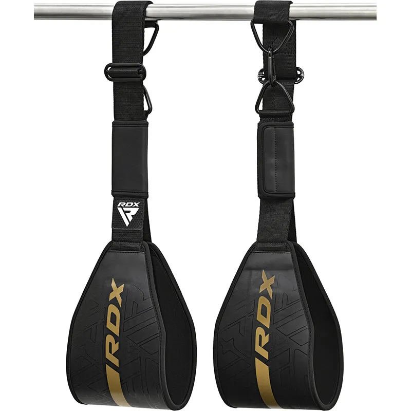 RDX F6 Kara fascia addominali palestra nera sospensione
