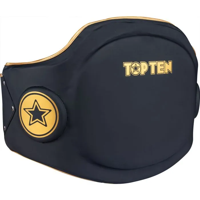 TOP TEN Belly Corazza Addominale Nero-Oro