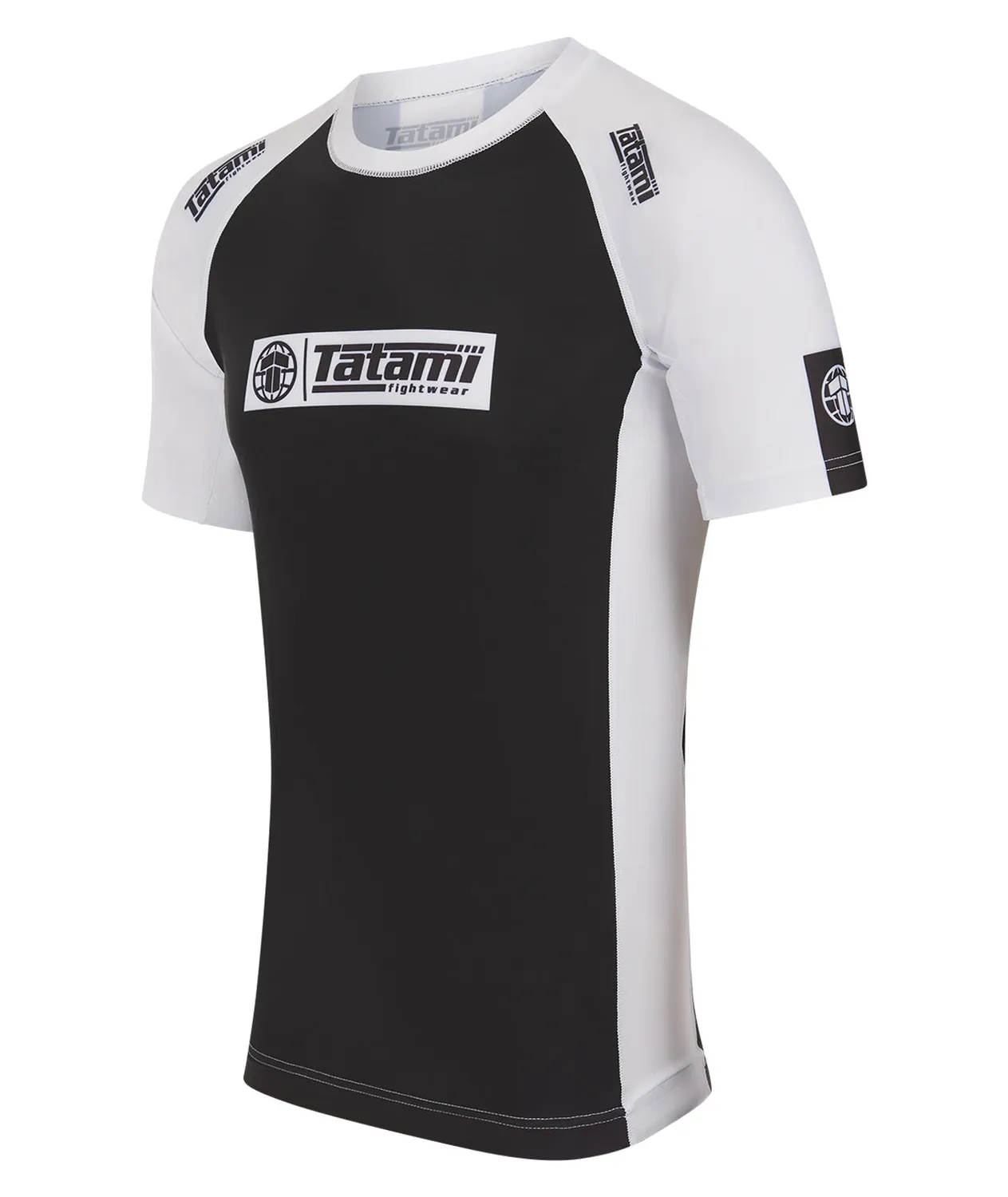 Tatami IBJJF Ranked Rash Guard Bianca manica corta