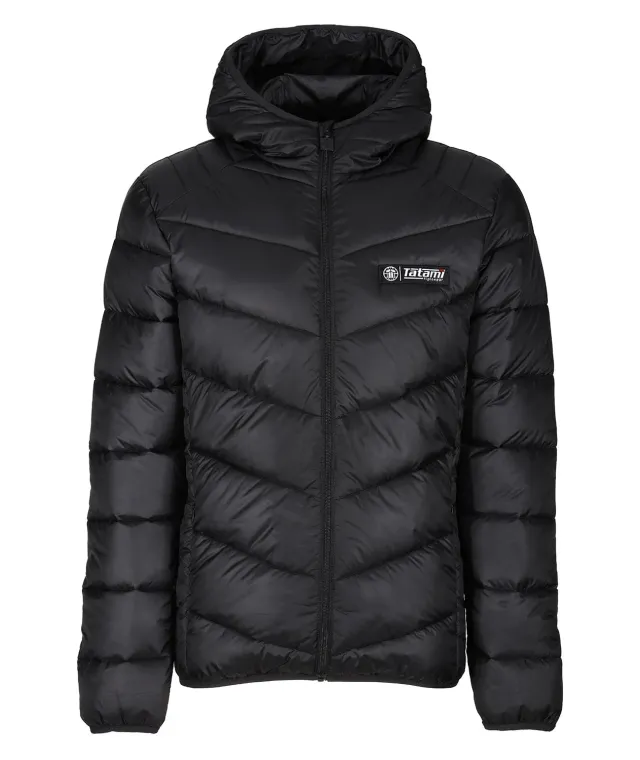 Tatami Puffer Jacket Giacca Nero Leggera Antipioggia
