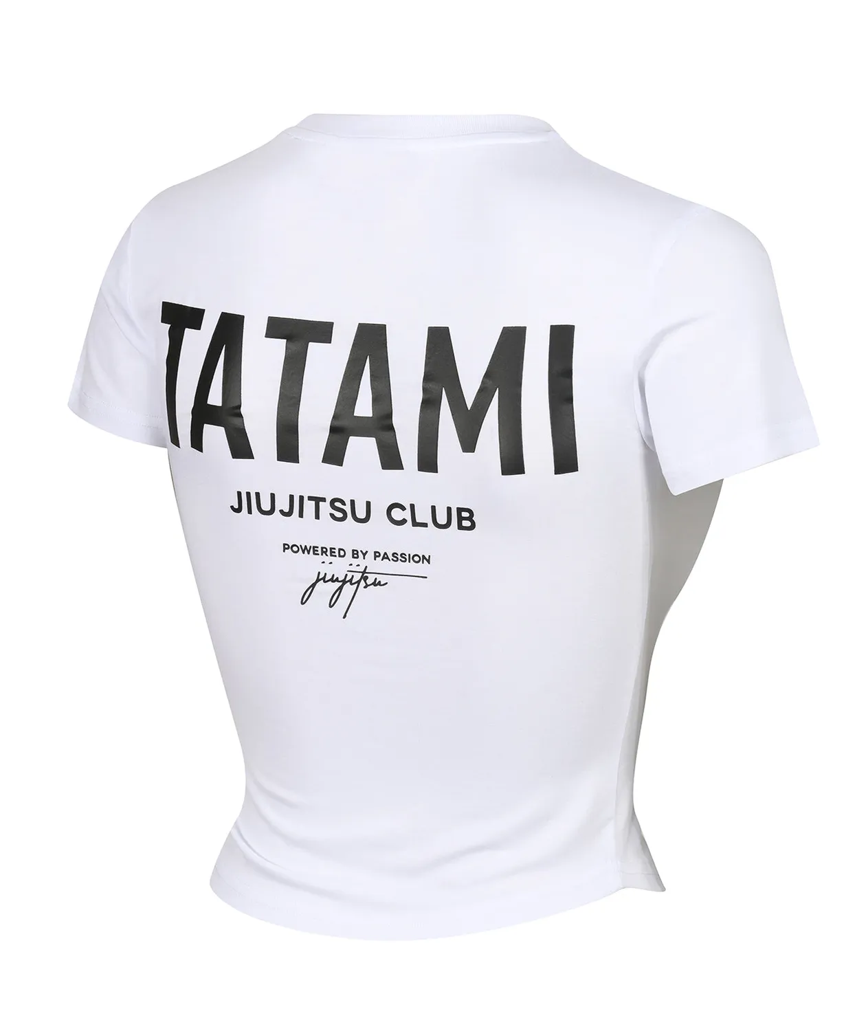 Tatami JJ Club T-Shirt Cropped Donna Bianca