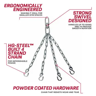 RDX X14 Catena Sacco Boxe Acciaio 100kg
