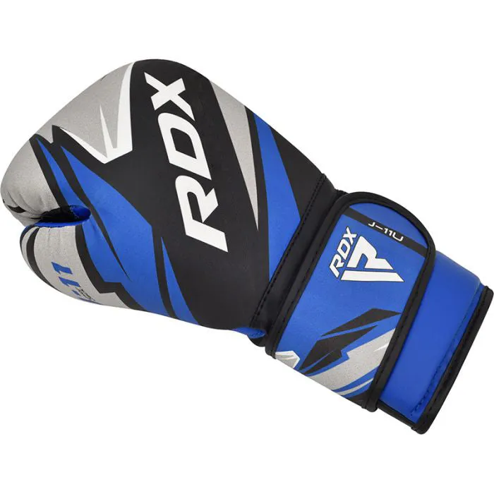 RDX J11 Guanti da Boxe Bambini 6 oz Rossi Resistenti